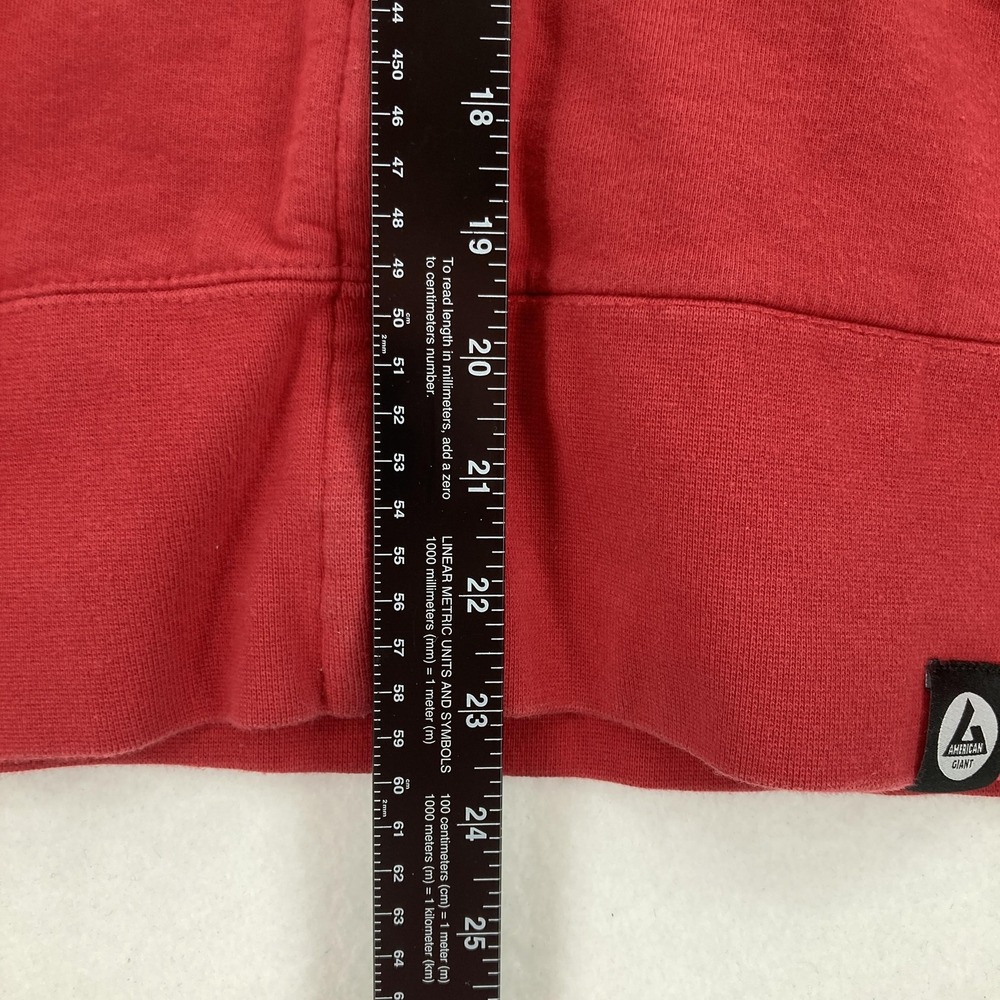 American Giant Hoodie Womens Small Full Zip Made USA Sweatshirt Jacket Travel - Picture 8 of 15